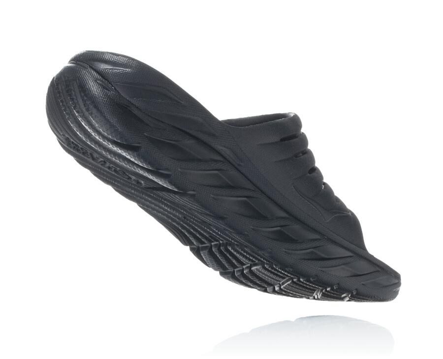 Hoka One One Slide Damske Čierne - ORA Recovery - 64153-YBOS